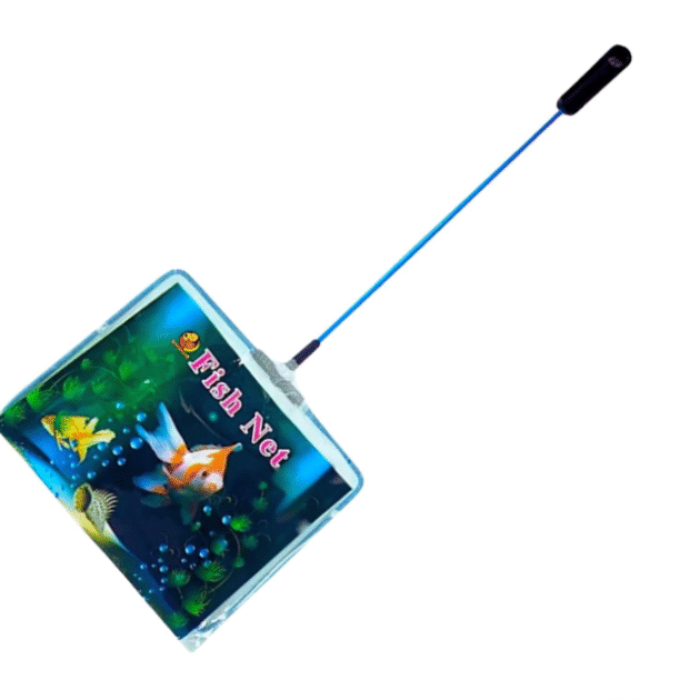 AQUARIUM FISHING NET 6" - PACK OF 1 Aquarium Fish Net (15 cm x 15 cm)