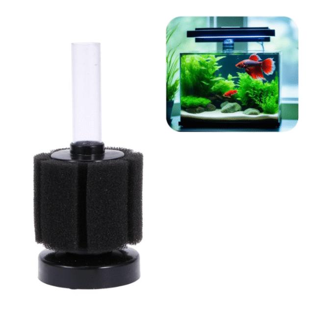 XY-2835 Sponge Filter Aquarium Bio-Chemical Internal Sponge Filter for Fish Tank