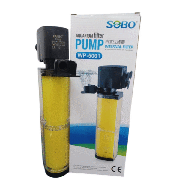 Wp-5001 Aquarium Internal Filter | Power: 40W | F.Max : 2800 L/H | Up to 3.5 Ft Tank