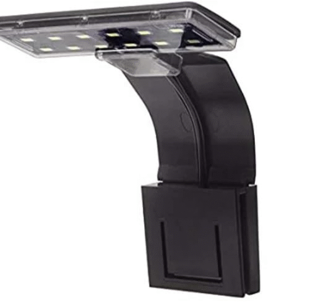 RS-S300 (3W) | Ultra Thin LED Clip-ON LAMP | Blue + White | Aquarium Light for Fish Tank 1 to 1.5FT (20-40 CM)