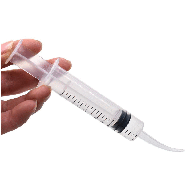 HAND FEEDING SYRINGE WITH CURVE TIP FOR BIRDS, HAMSTER, PUPPY, KITTEN, DOG & CAT | SMALL PET - ALL BABY BIRD FEEDING SYRINGE (12 ML - PACK OF 2)