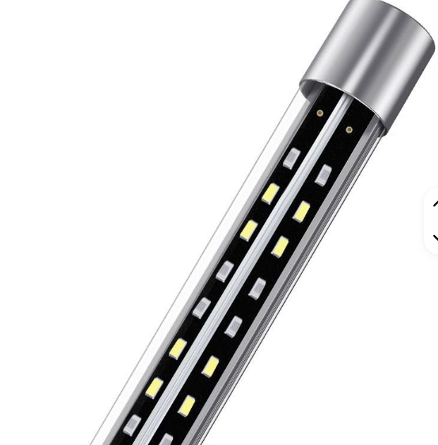 (T4-60F | 6W | ) T4 Series Glass Aquarium Submersible LED Light/Lamp for Fish Tank (Light Color: Blue + White)