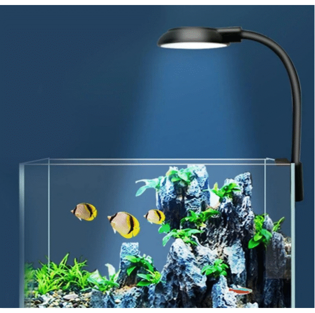 Animaux Clip On Aquarium LED Light | 360* Flexible LY-307 | 6.4W | Fit for 1~2 Feet Tank