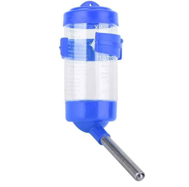 Animaux Automatic 80 ML Drinking Water Feeder Bottle for Hamster | Mice | Rabbit | Guinea Pig (Colour May Vary)